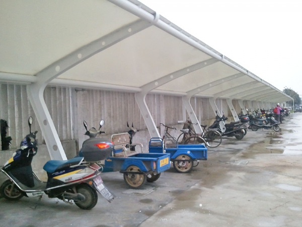膜結(jié)構(gòu)自行車棚