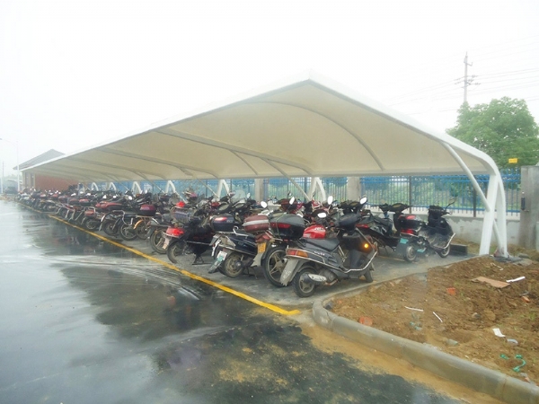 膜結(jié)構(gòu)自行車棚